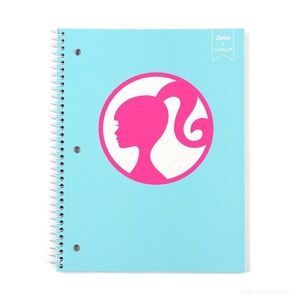 Barbie Silhouette Blue Notebook